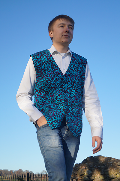 Made in Shropshire; Candy Designs Waistcoat